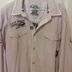 Men's XL Camp David Surf Team Long sleeve shirt